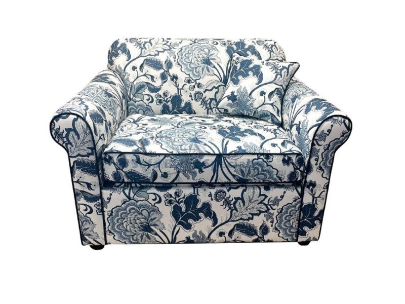 Victoria Chair Single Sofabed Profile Portofino fabric