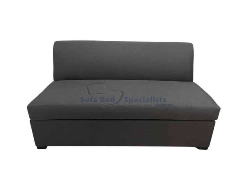 Brisbane Armless Double Sofabed Ollie Graphite