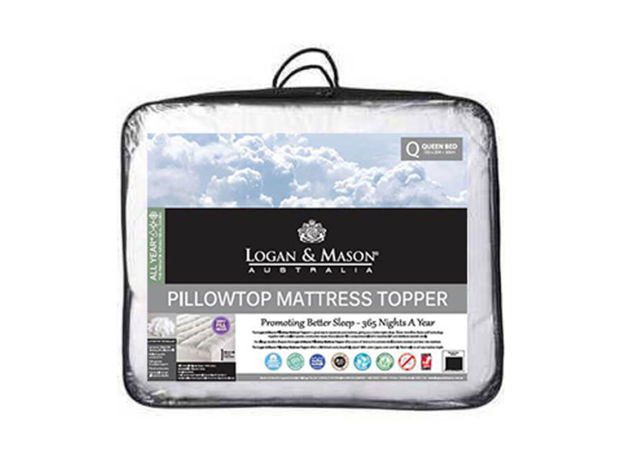 logan and mason mattress topper review