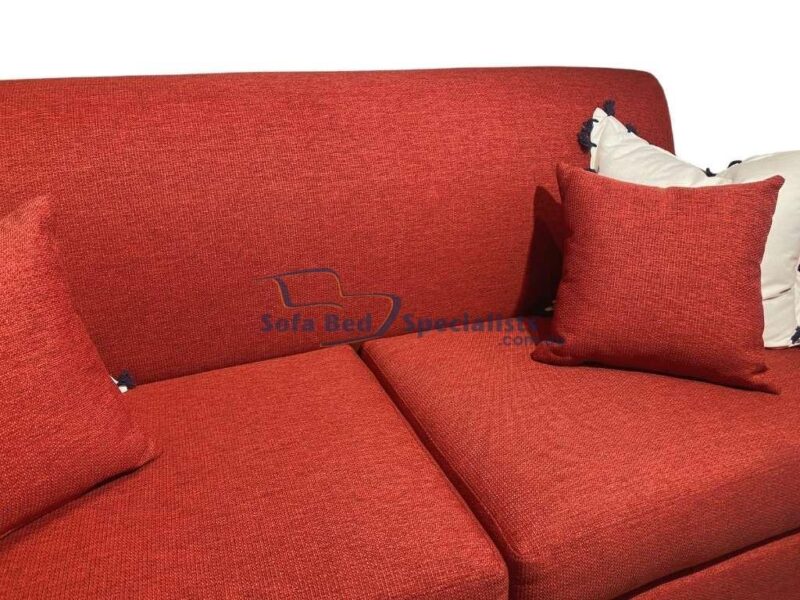 Bowman Double Sofa Bed in Zepel Centurion Brick