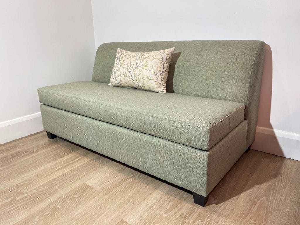 armless sofa bed uk