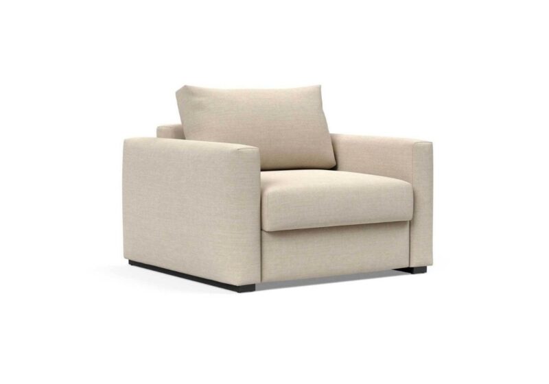 Cosial Chair Single Sofabed 586 Phobos Latte e1