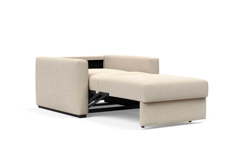 Cosial Chair Single Sofabed 586 Phobos Latte e4