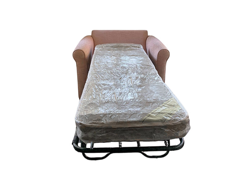 London Single Chairbed in Profile Finesse Shell, 4" Mattress